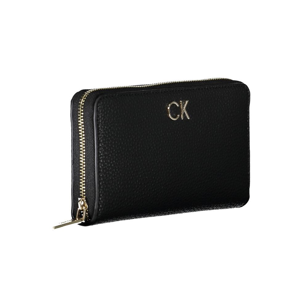 Black Polyester Wallet