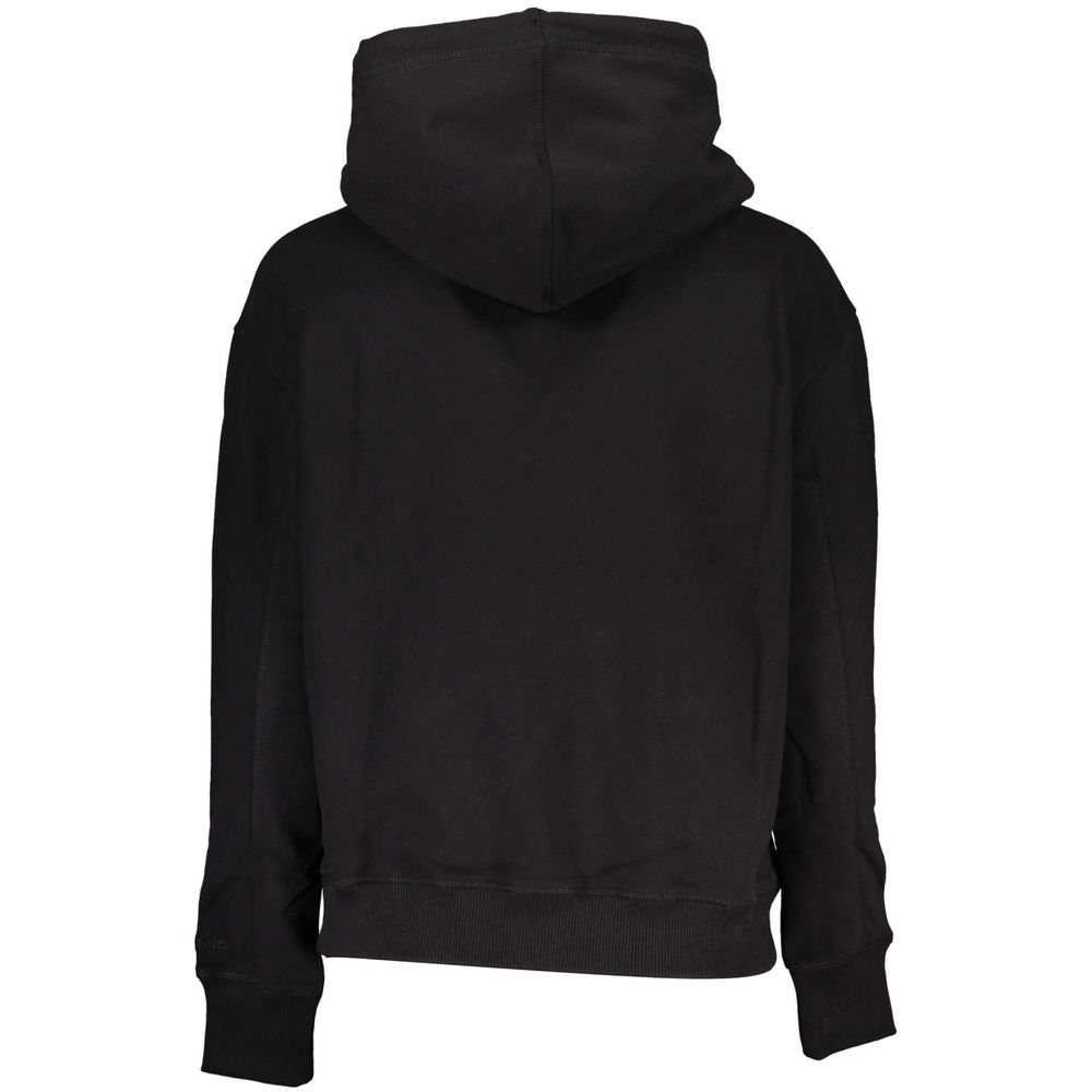 Black Cotton Women Sweater