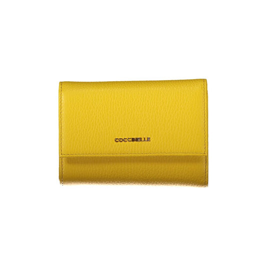 Yellow Leather Wallet