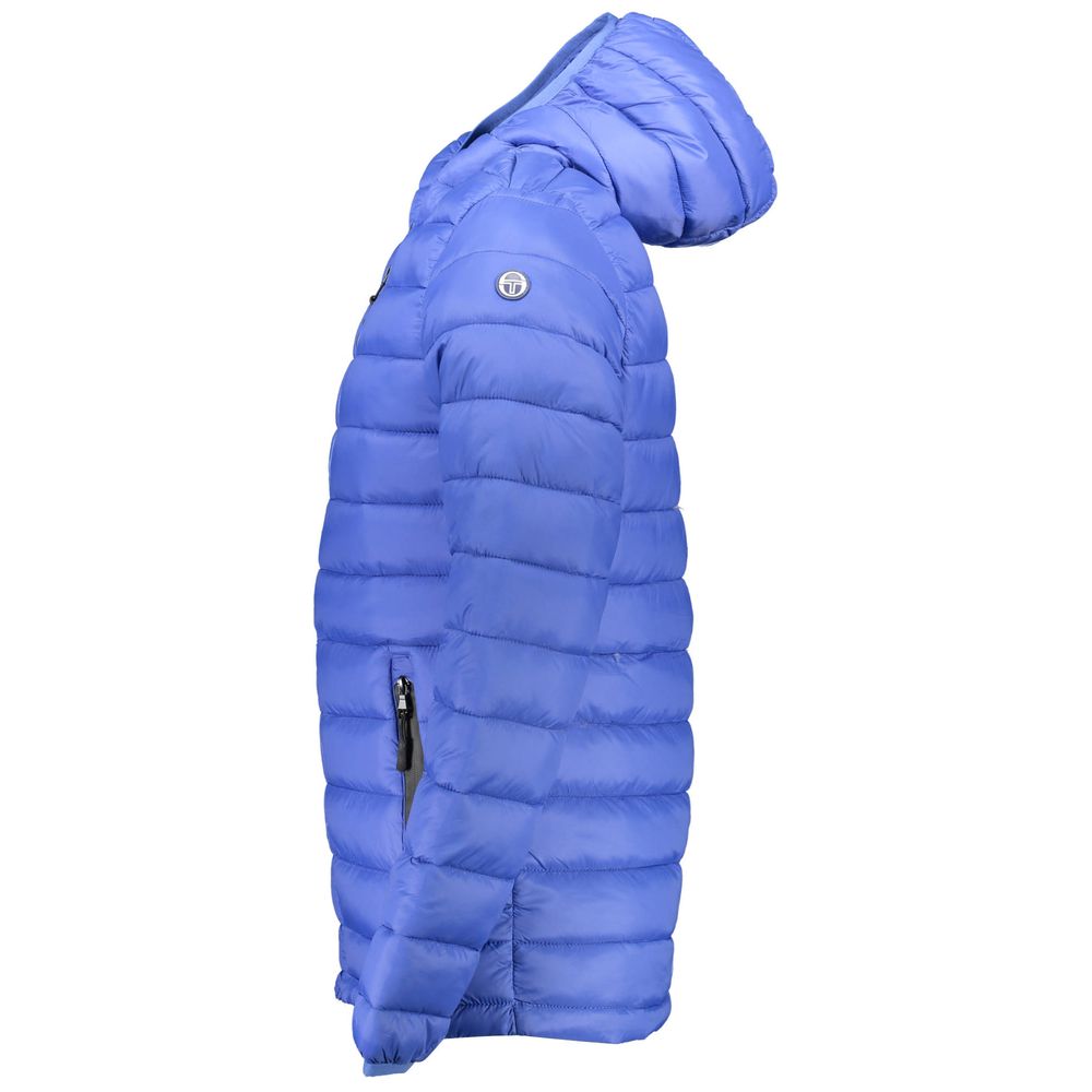 Blue Polyester Jacket