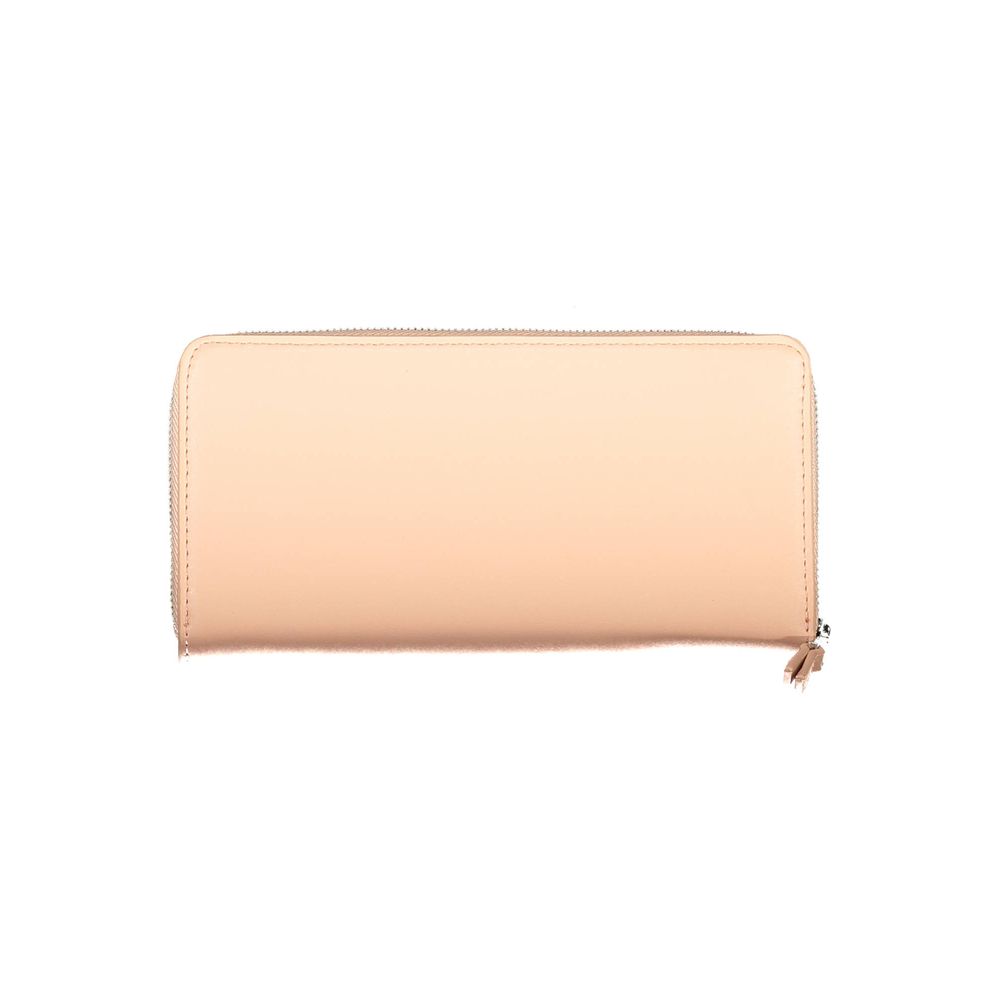 Pink Polyester Wallet