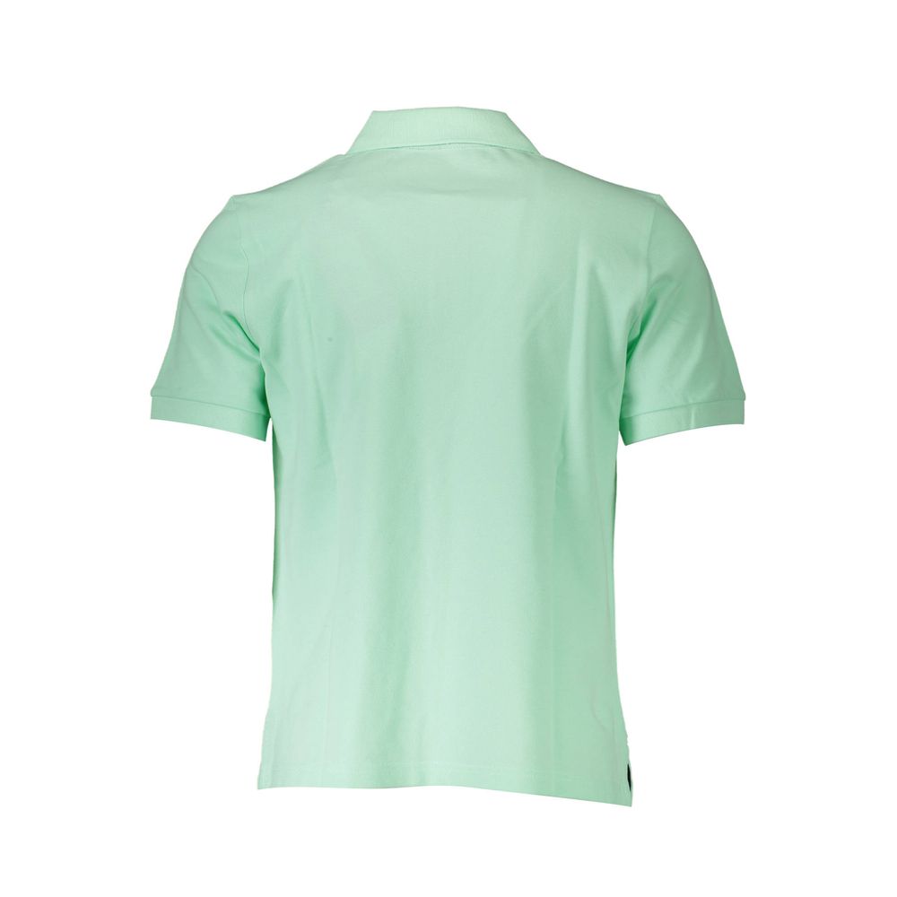 Green Cotton Polo Shirt