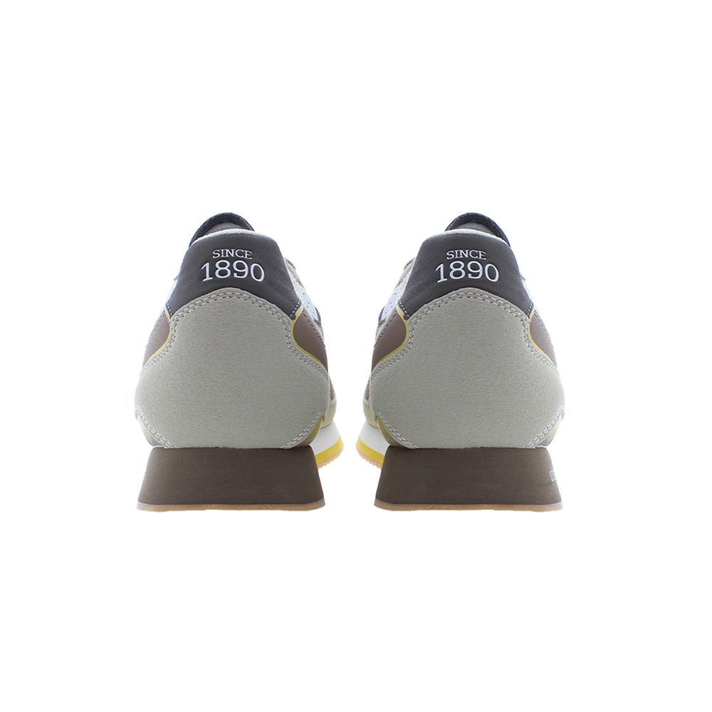 Beige Polyester Sneaker