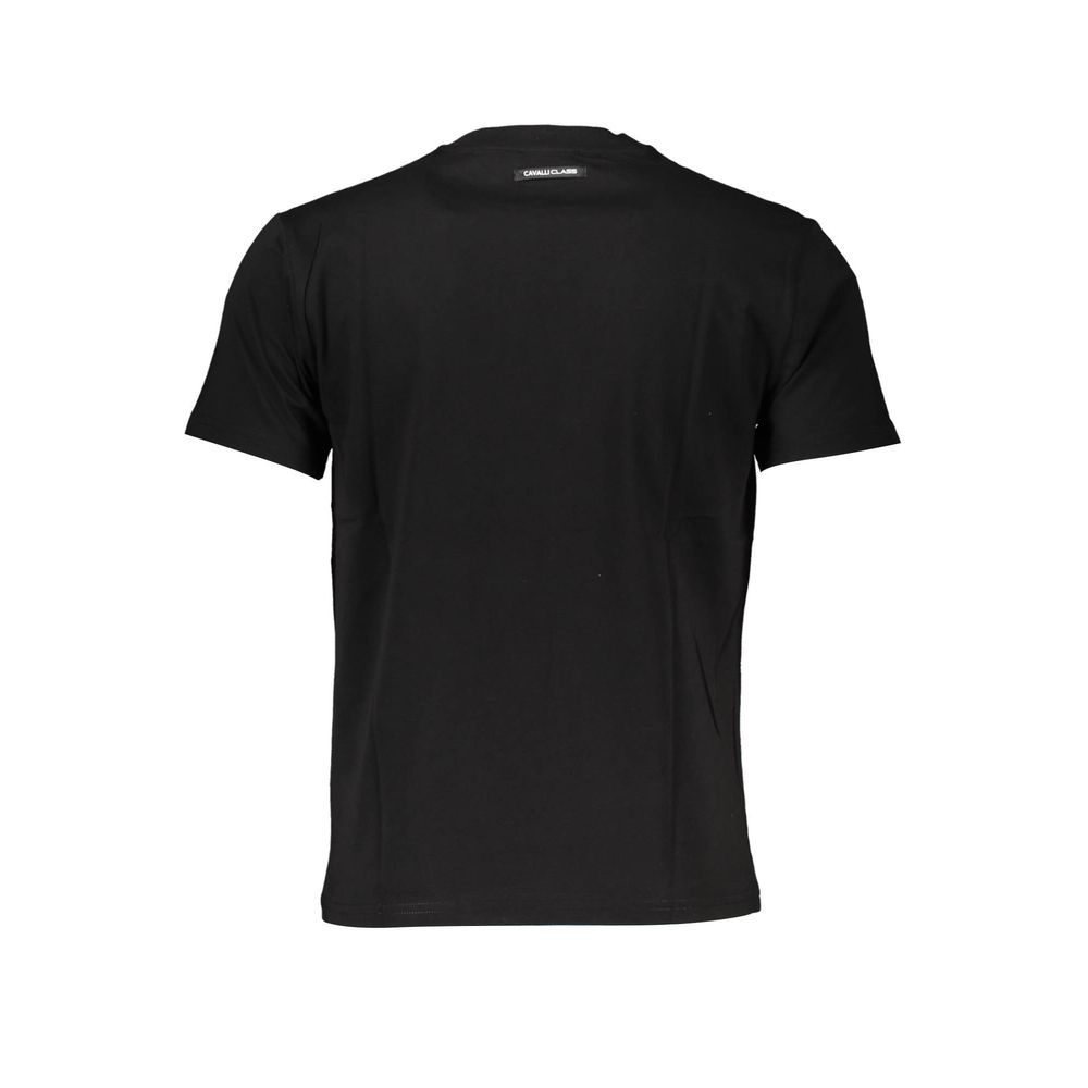 Black Cotton T-Shirt