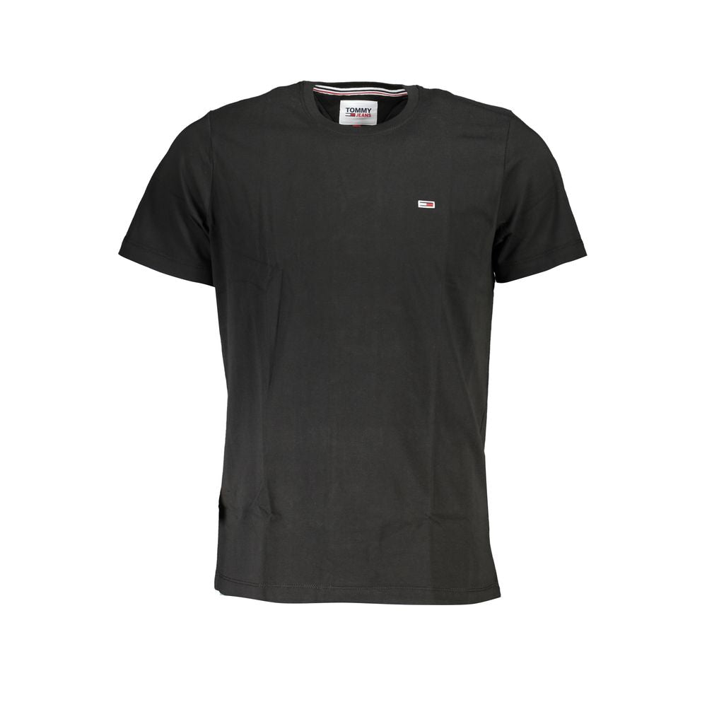 Black Cotton T-Shirt