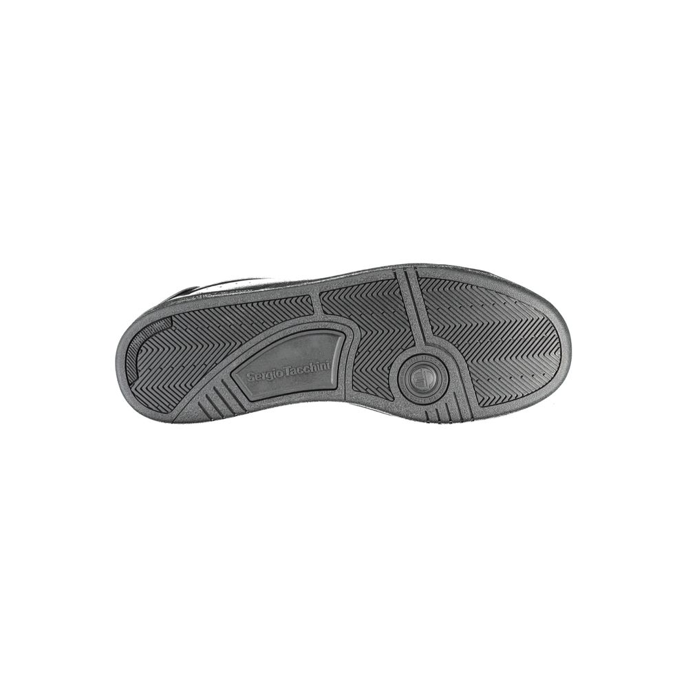Black Polyester Sneaker
