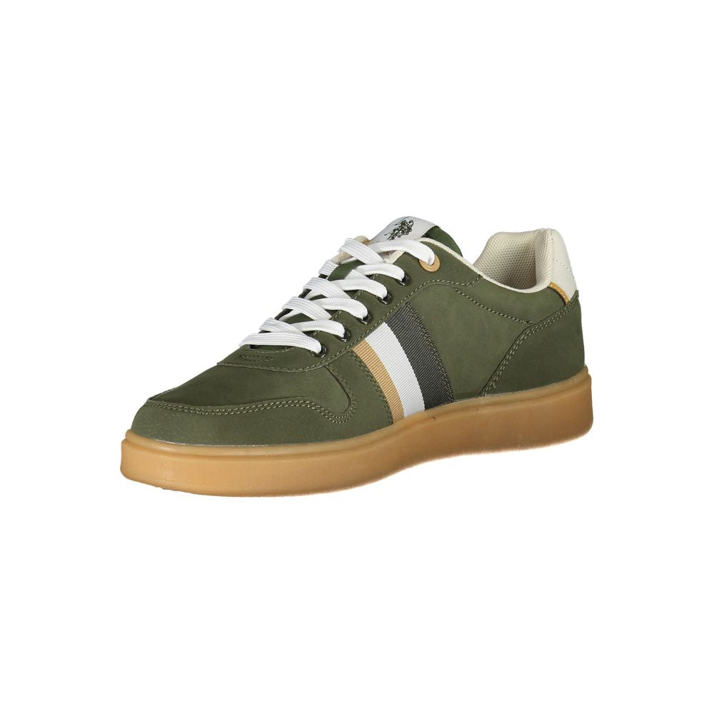 Green Polyester Sneaker
