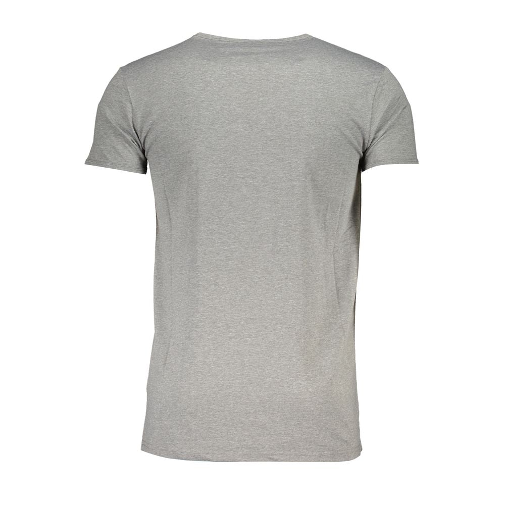 Gray Cotton T-Shirt