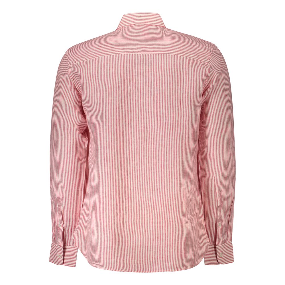 Red Linen Shirt