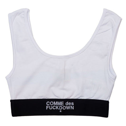 White Cotton Women Top