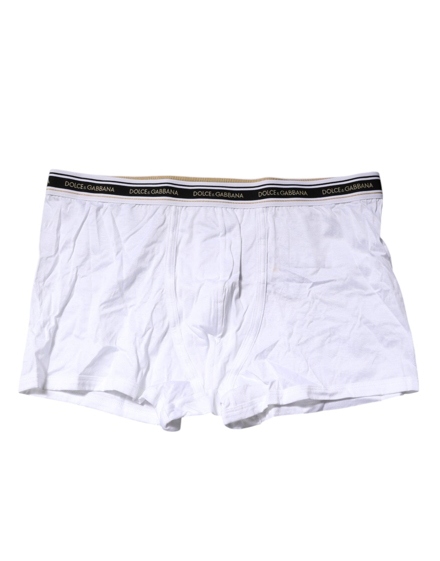 White Cotton Stretch Regular Boxer Underwear