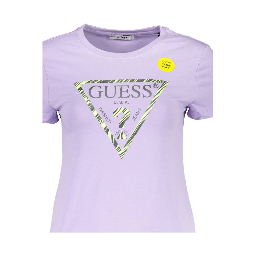 Purple Cotton Tops & T-Shirt