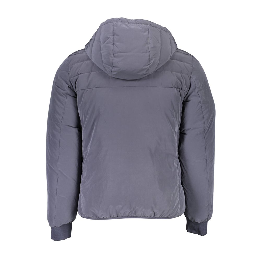 Blue Polyester Jacket