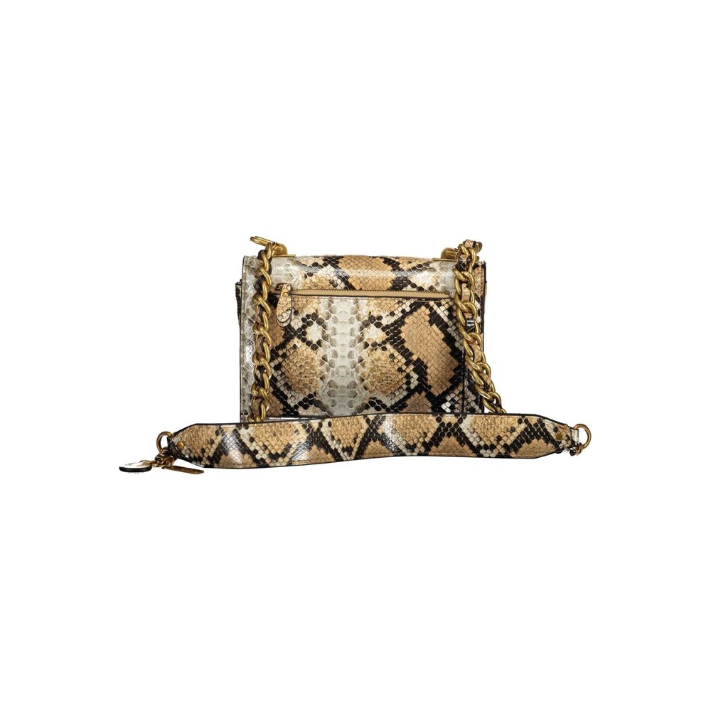 Beige Polyethylene Handbag