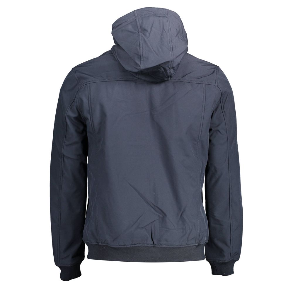 Blue Polyester Jacket