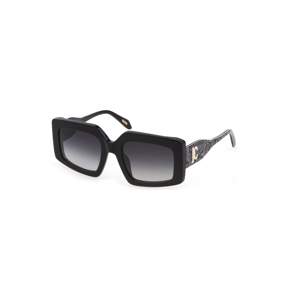 Black Plastic Women Sunglass