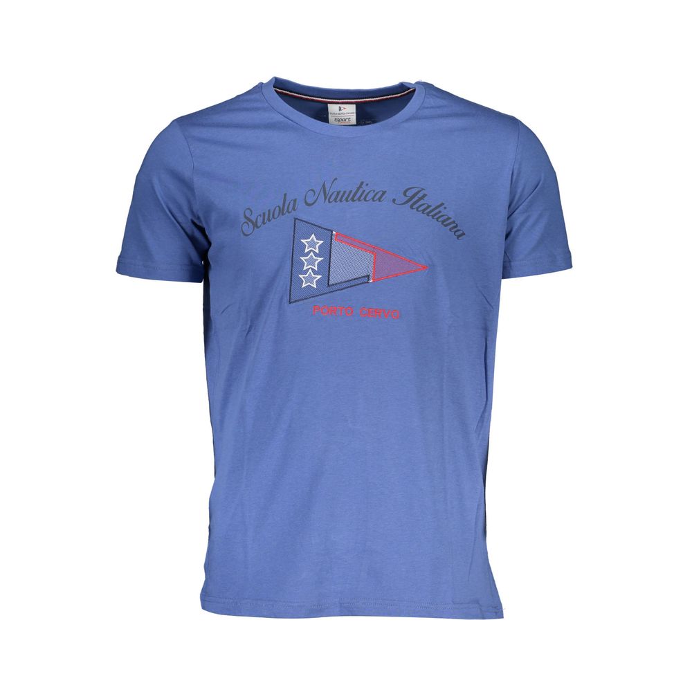 Blue Cotton T-Shirt