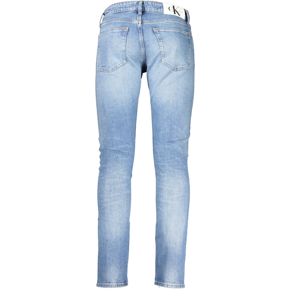 Blue Cotton Jeans & Pant