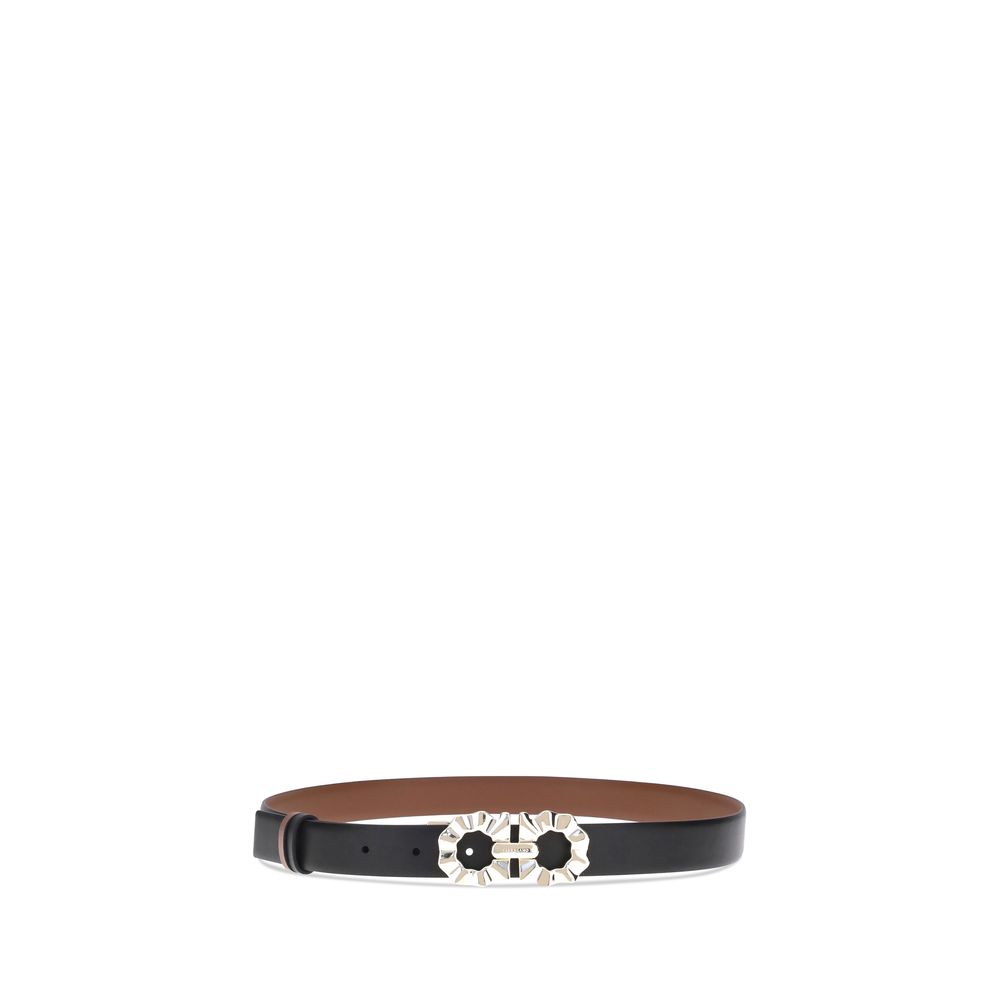 Black Calf Leather Bos Taurus Regular Belt