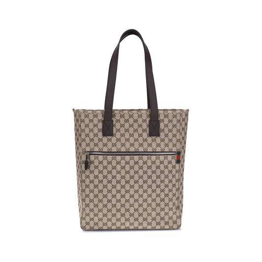 Brown Polyester Handbag