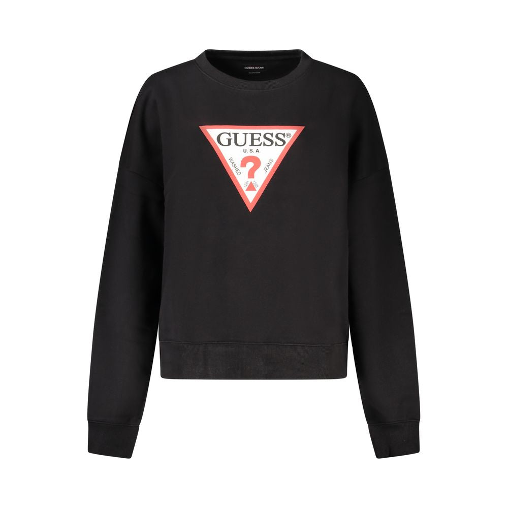 Black Cotton Women Sweater