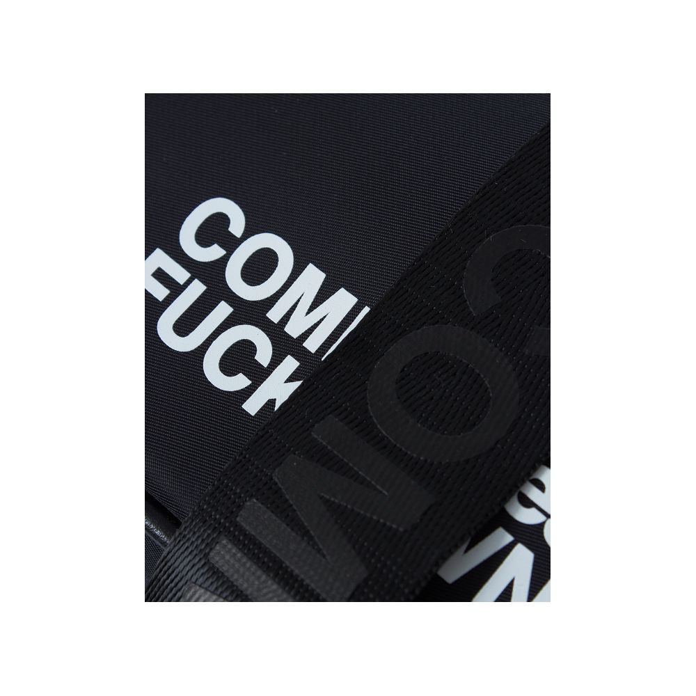 Black Polyester Women Crossbody Bag