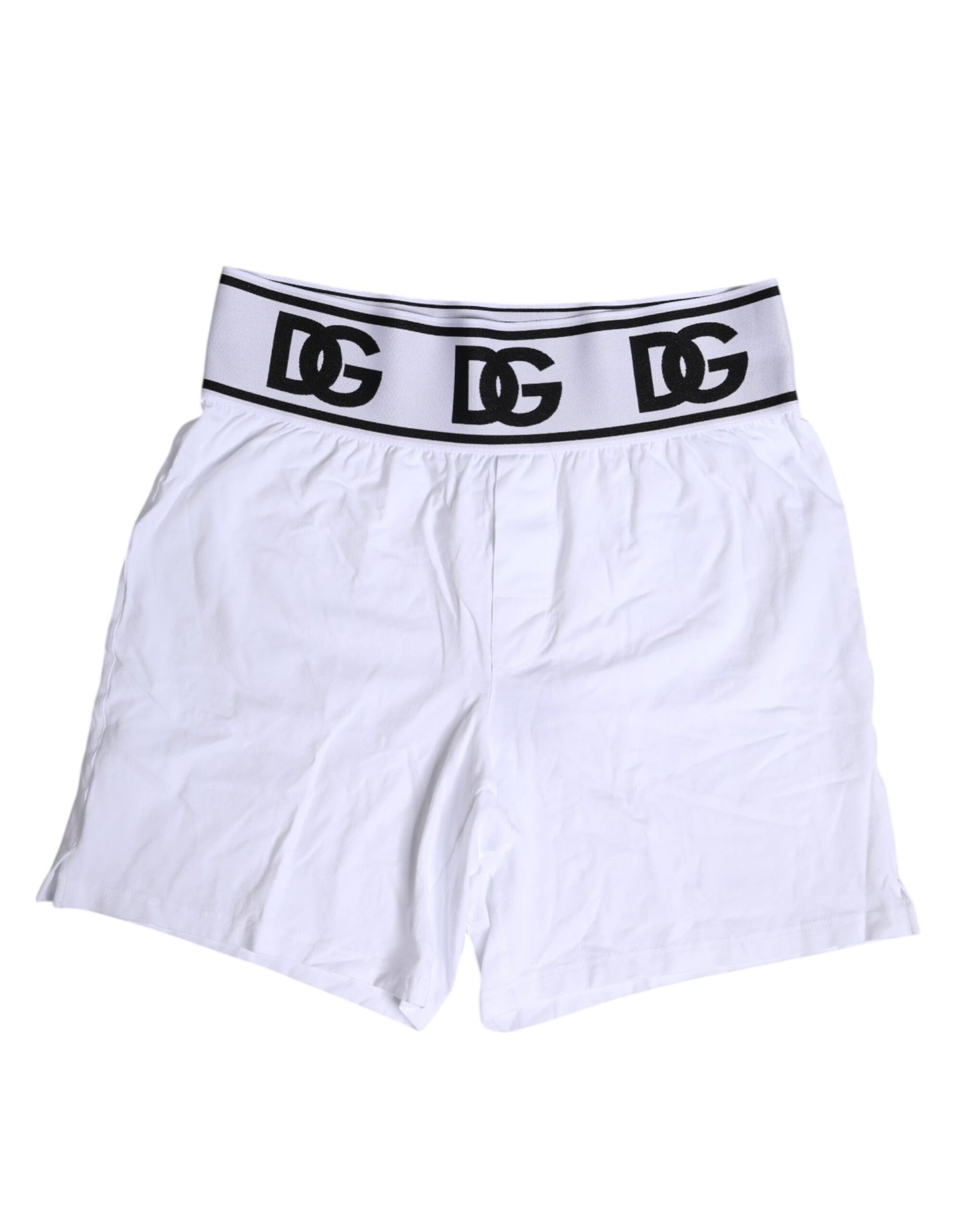 White Cotton Stretch Regular Boxer Underwear
