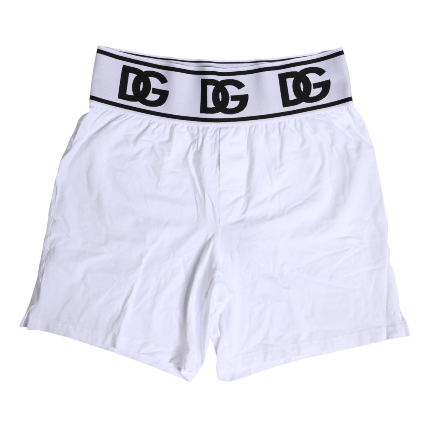 White Cotton Stretch Regular Boxer Underwear
