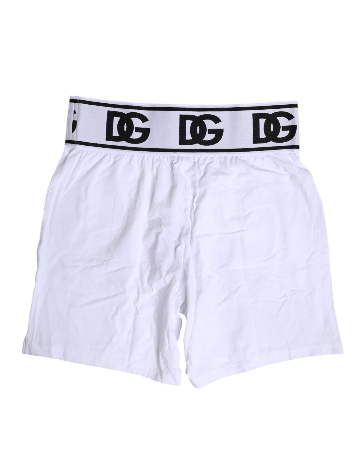 White Cotton Stretch Regular Boxer Underwear