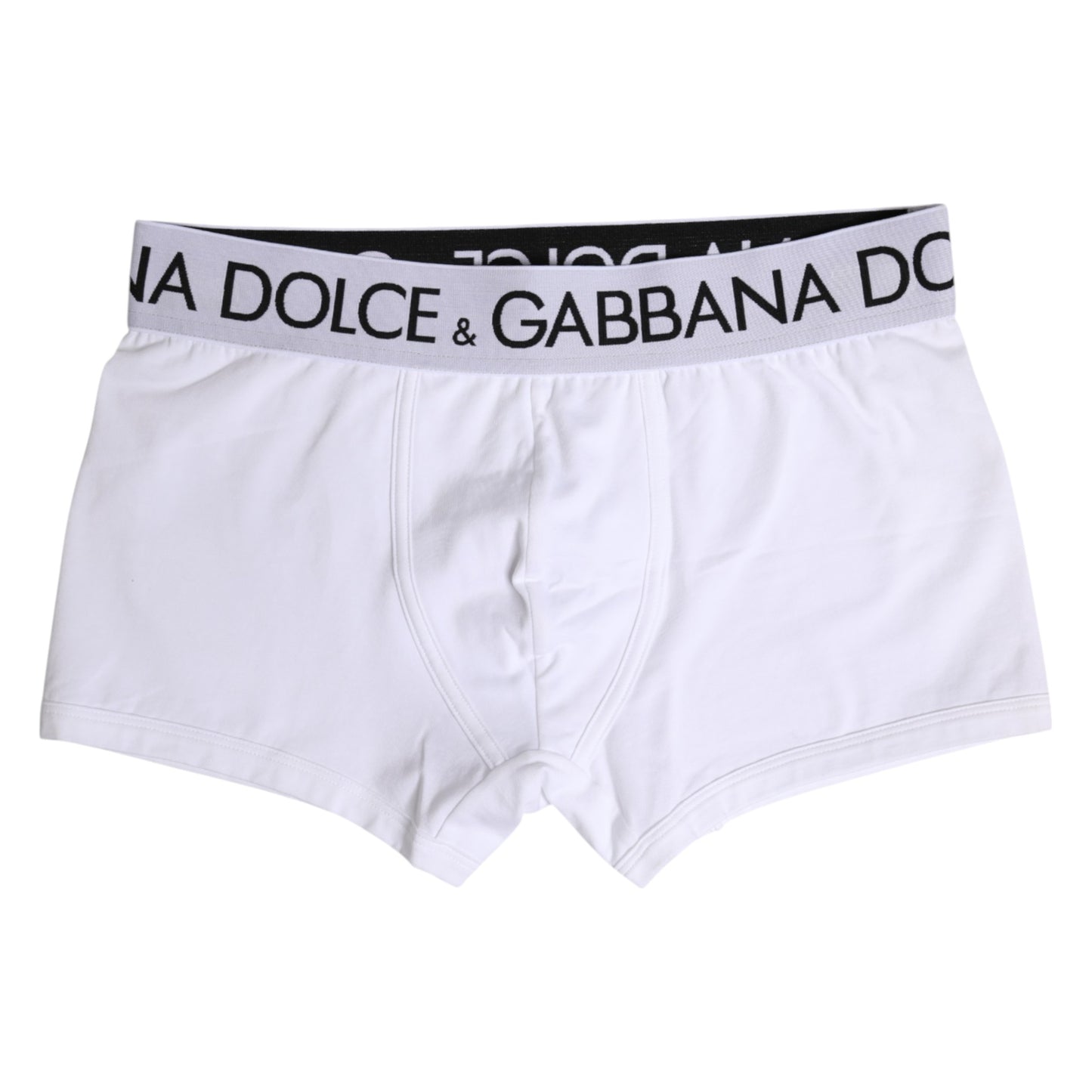 White Cotton Stretch Regular Boxer Underwear