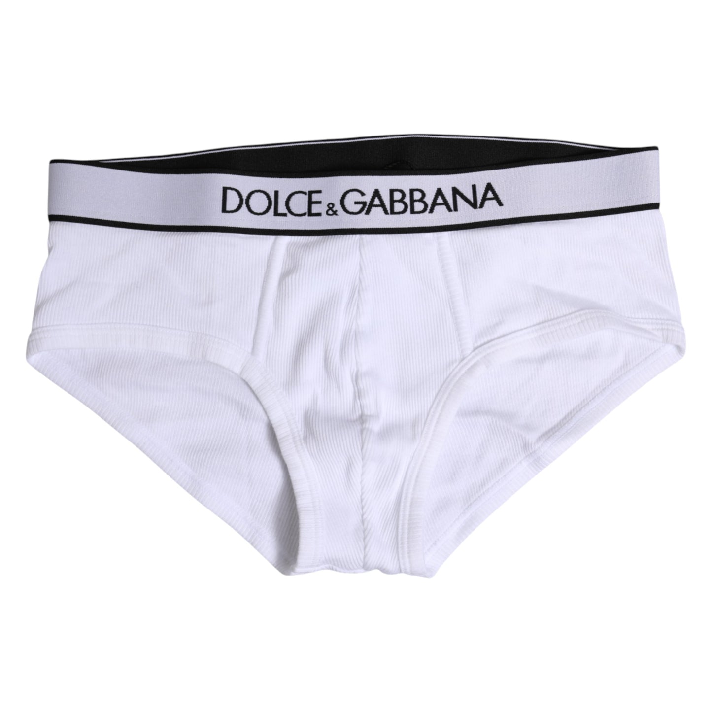 White Cotton Stretch Regular Brief Underwear