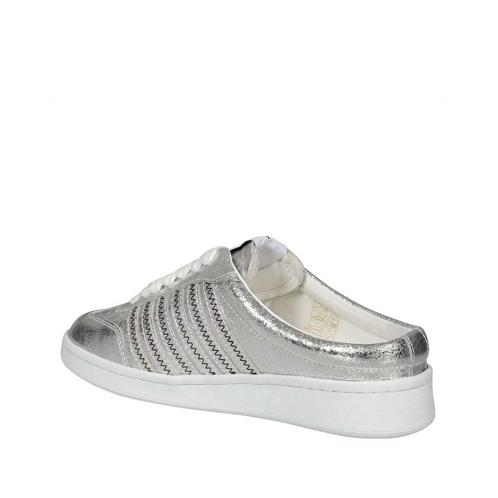 Silver Calfskin Sneakers