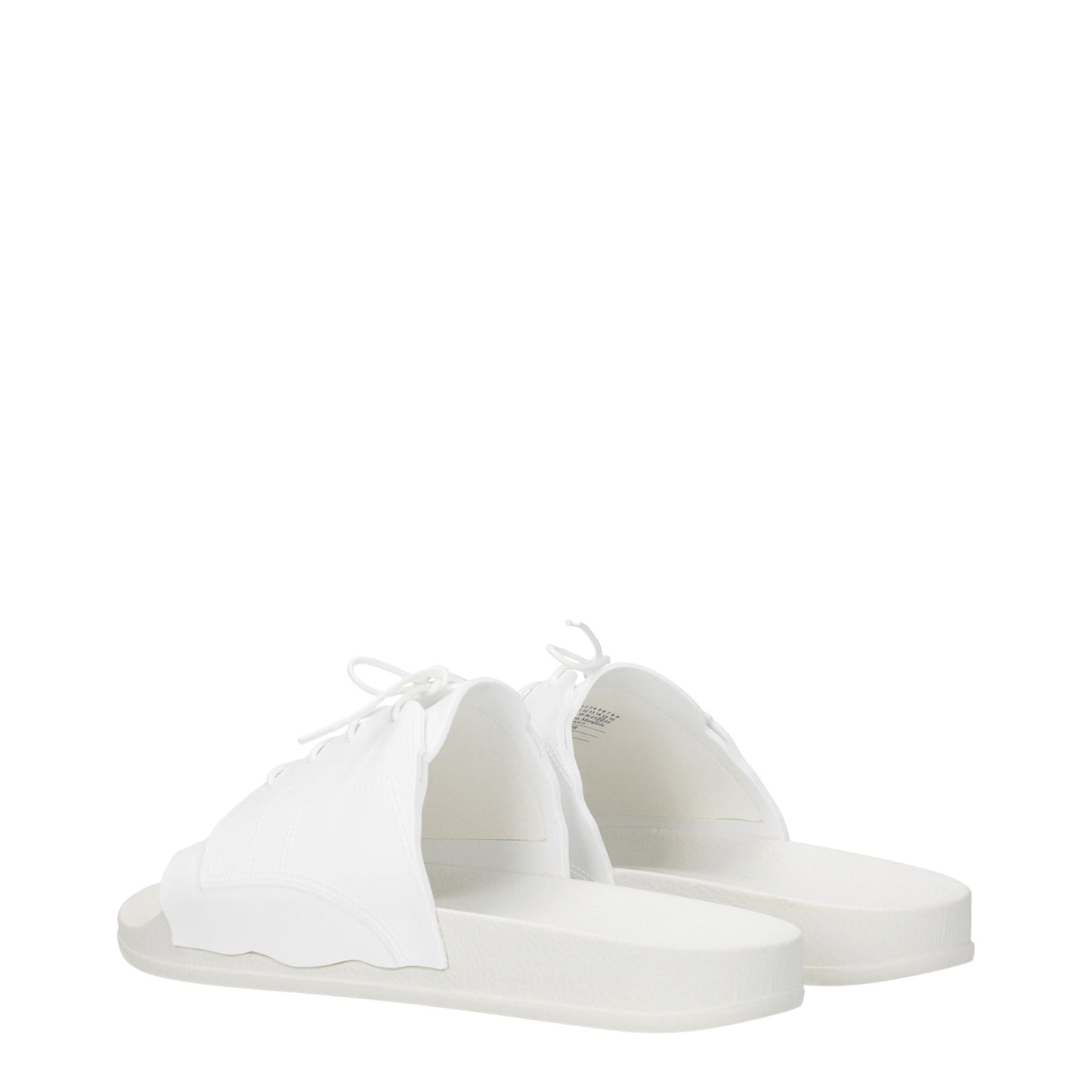 White Cotton Slippers