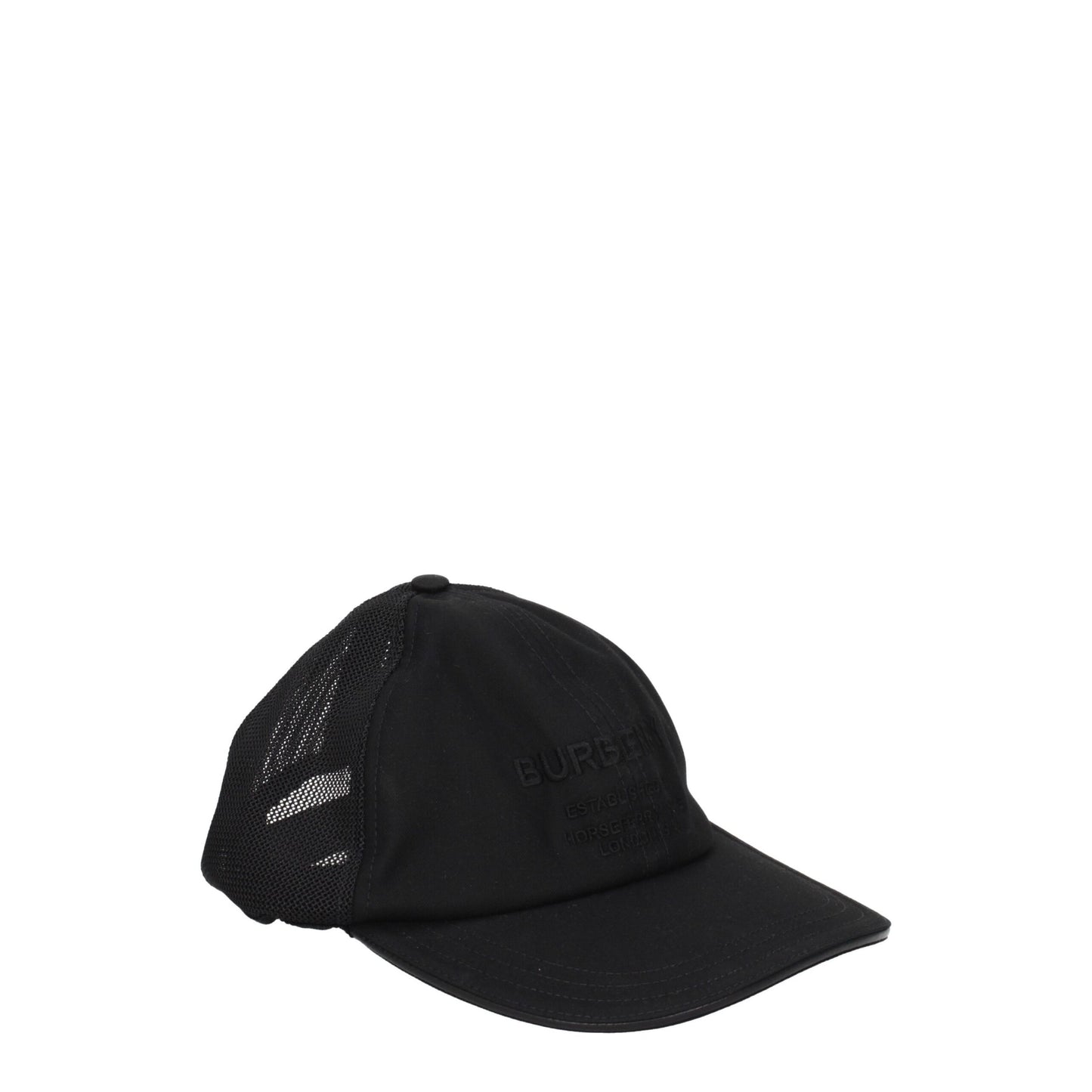 Black Cotton Cap (Baseball Hat)