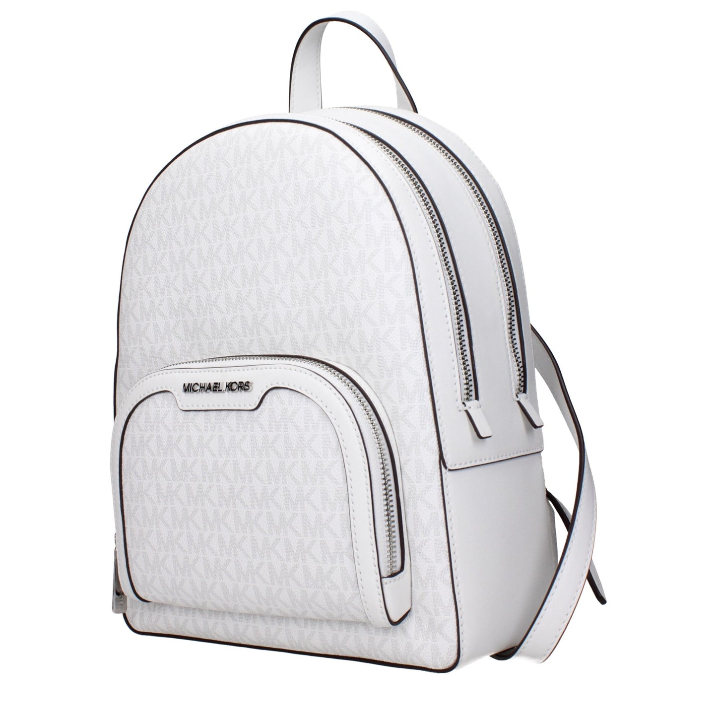 White Fabric Backpacks