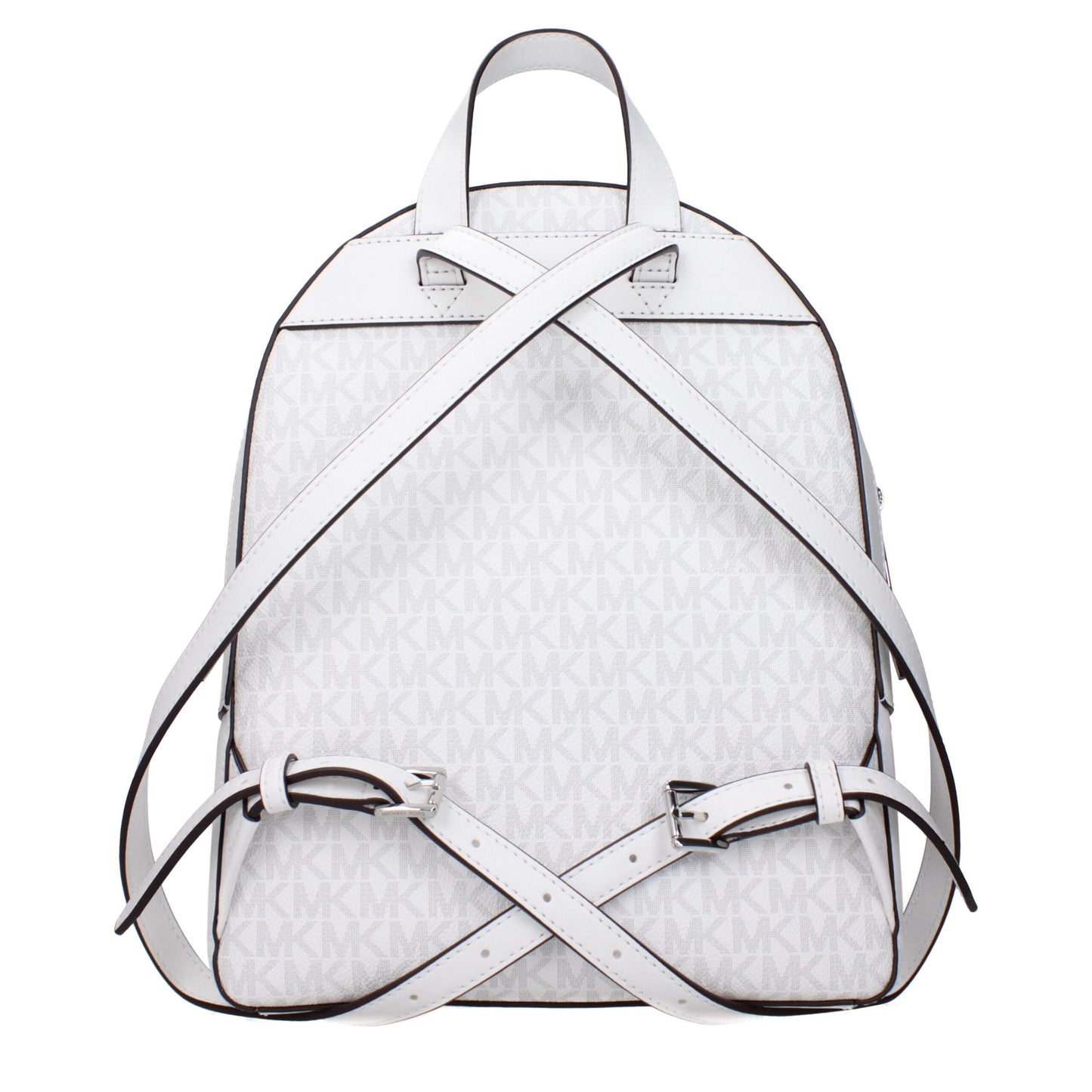 White Fabric Backpacks