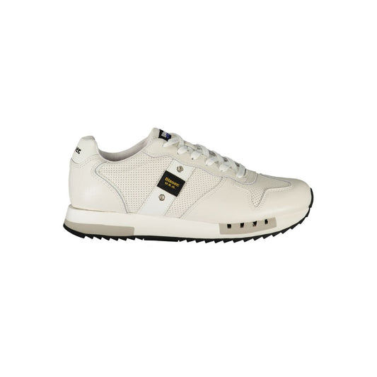 White Leather Men Sneaker