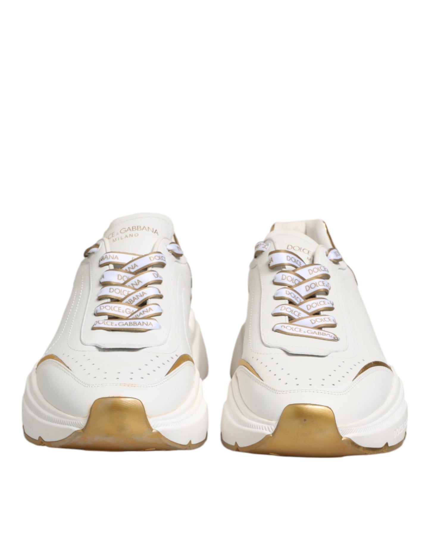 White Logo Daymaster Low Top Sneakers Shoes