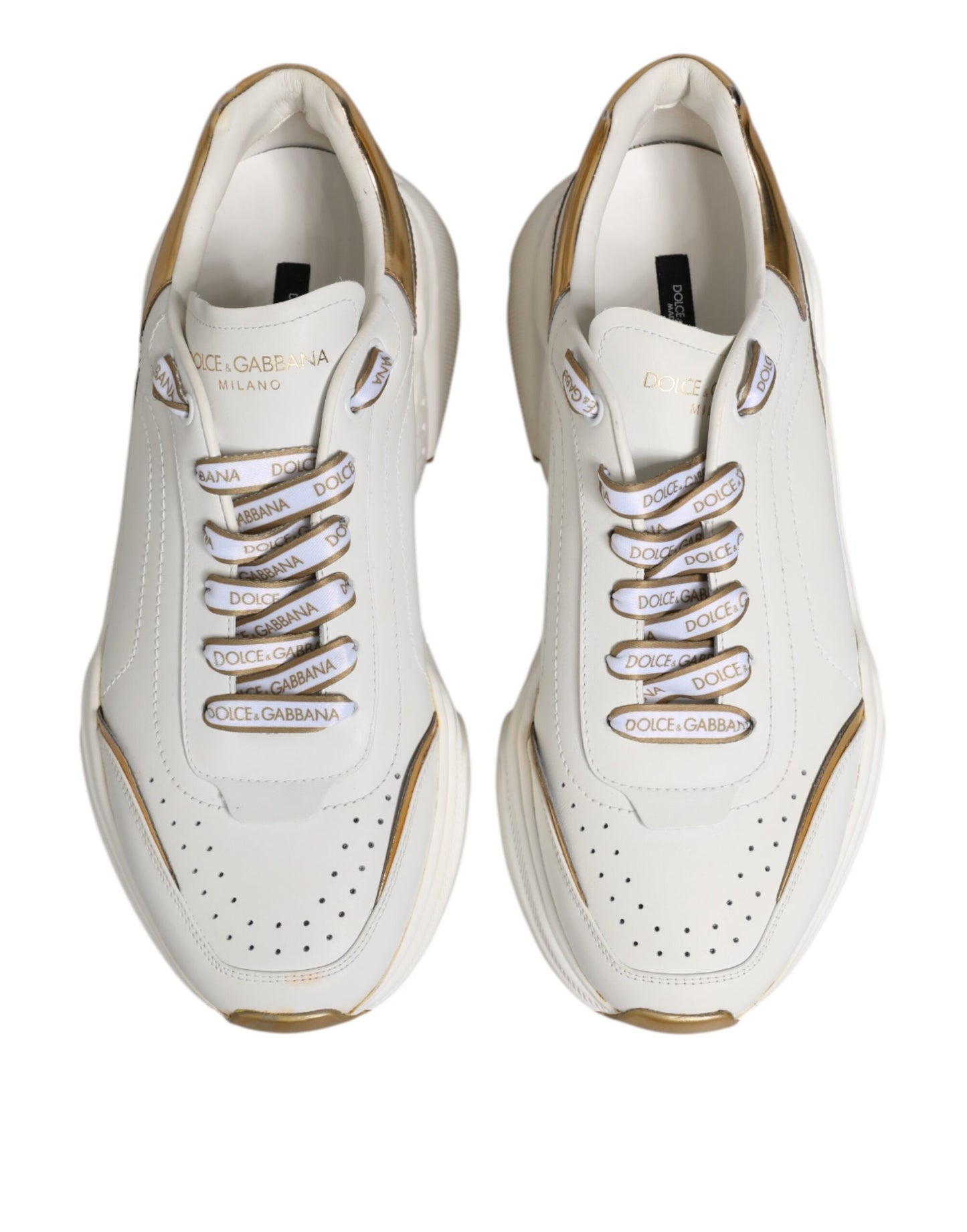 White Logo Daymaster Low Top Sneakers Shoes
