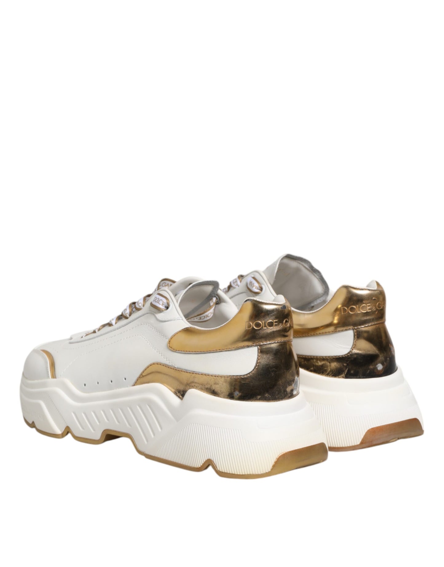 White Logo Daymaster Low Top Sneakers Shoes