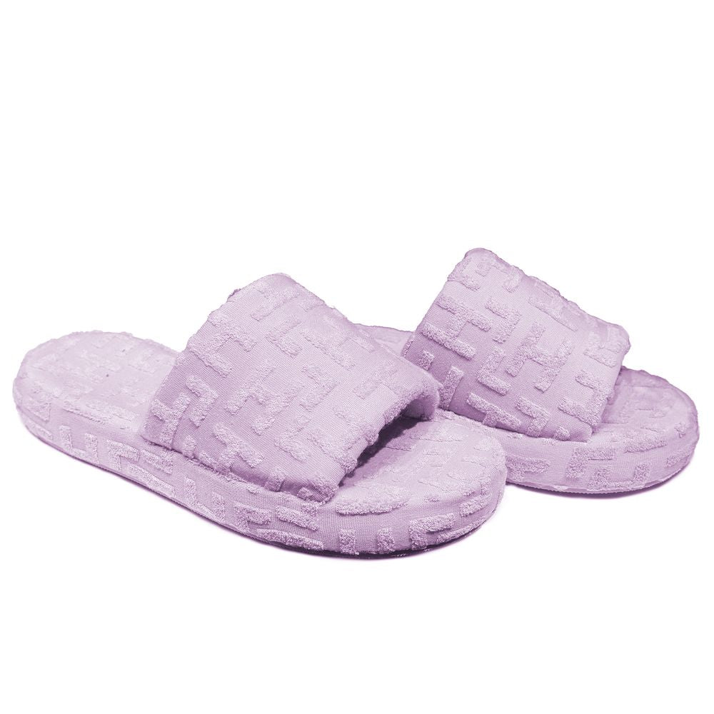Purple Cotton Women Slipper