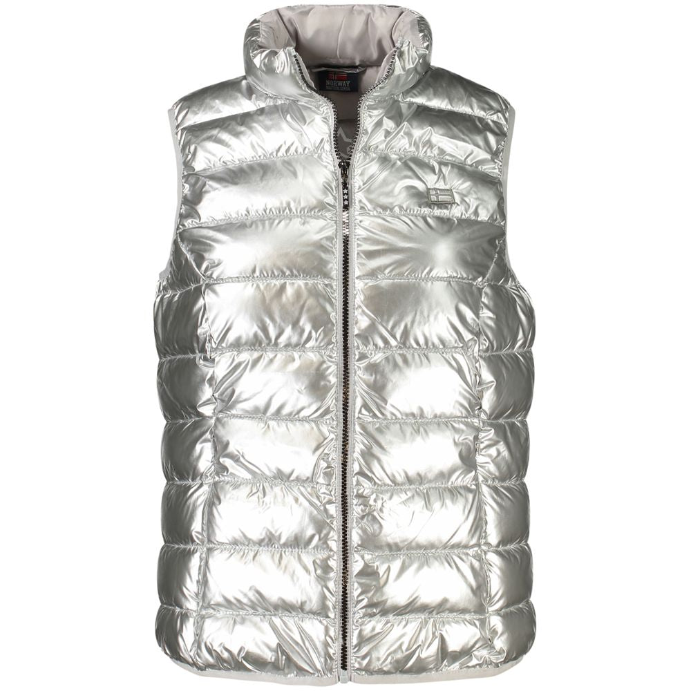 Gray Polyamide Women Jacket
