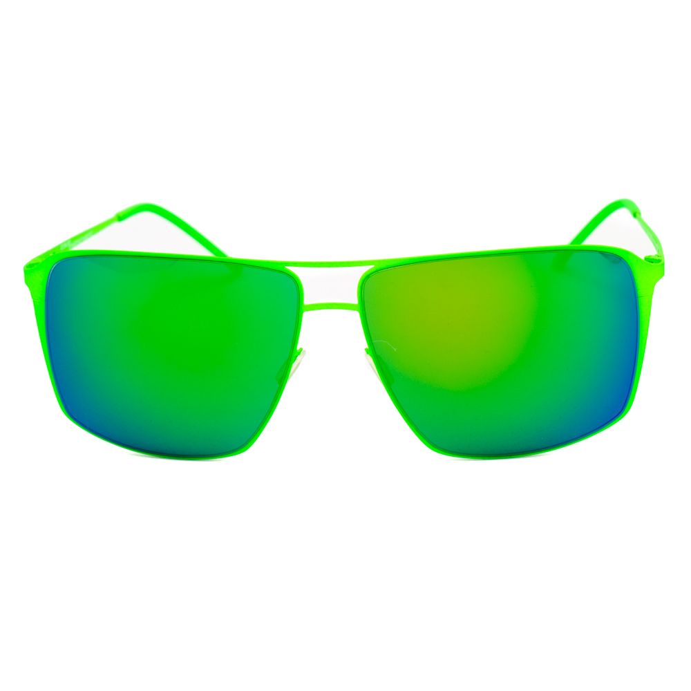 Green Metal Sunglasses