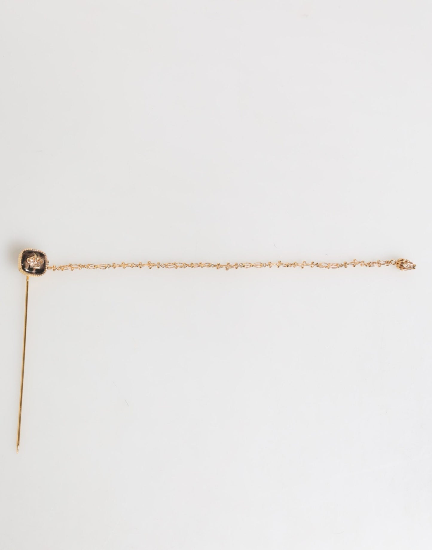 DG Crown Gold Chain Mens Accessories Brooch Lapel Pin