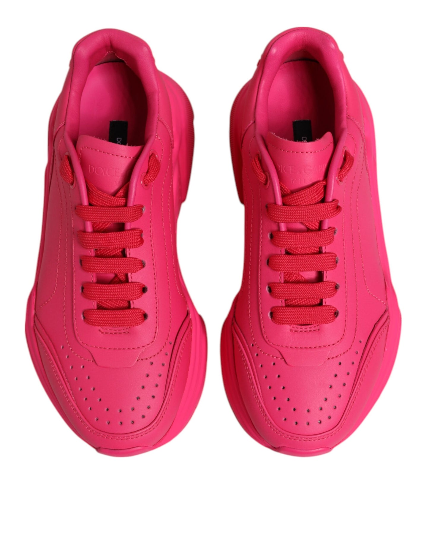Pink Leather Daymaster Low Top Sneakers Shoes