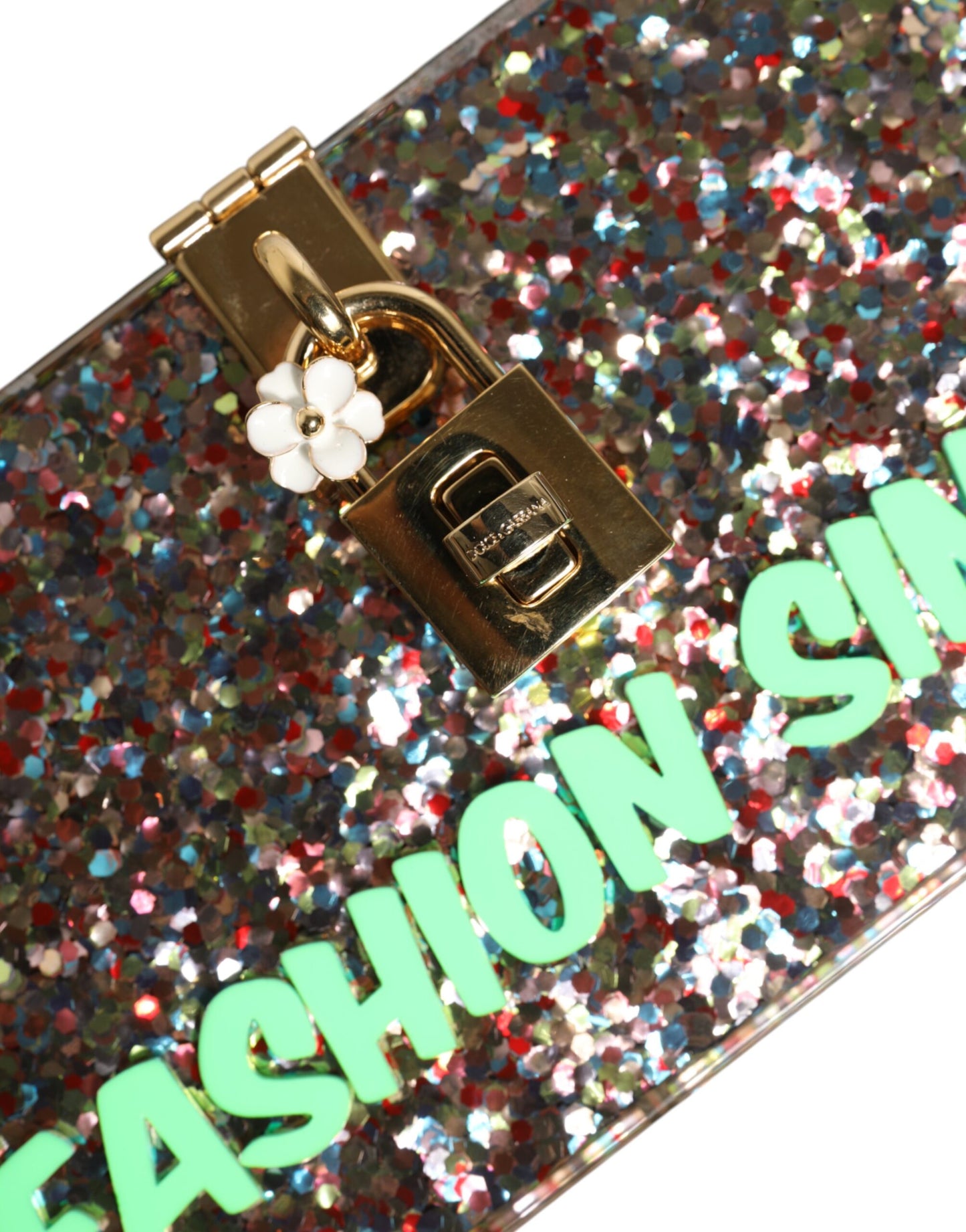 Multicolor PurseBox Fashion Sinner Glitter Crossbody Bag