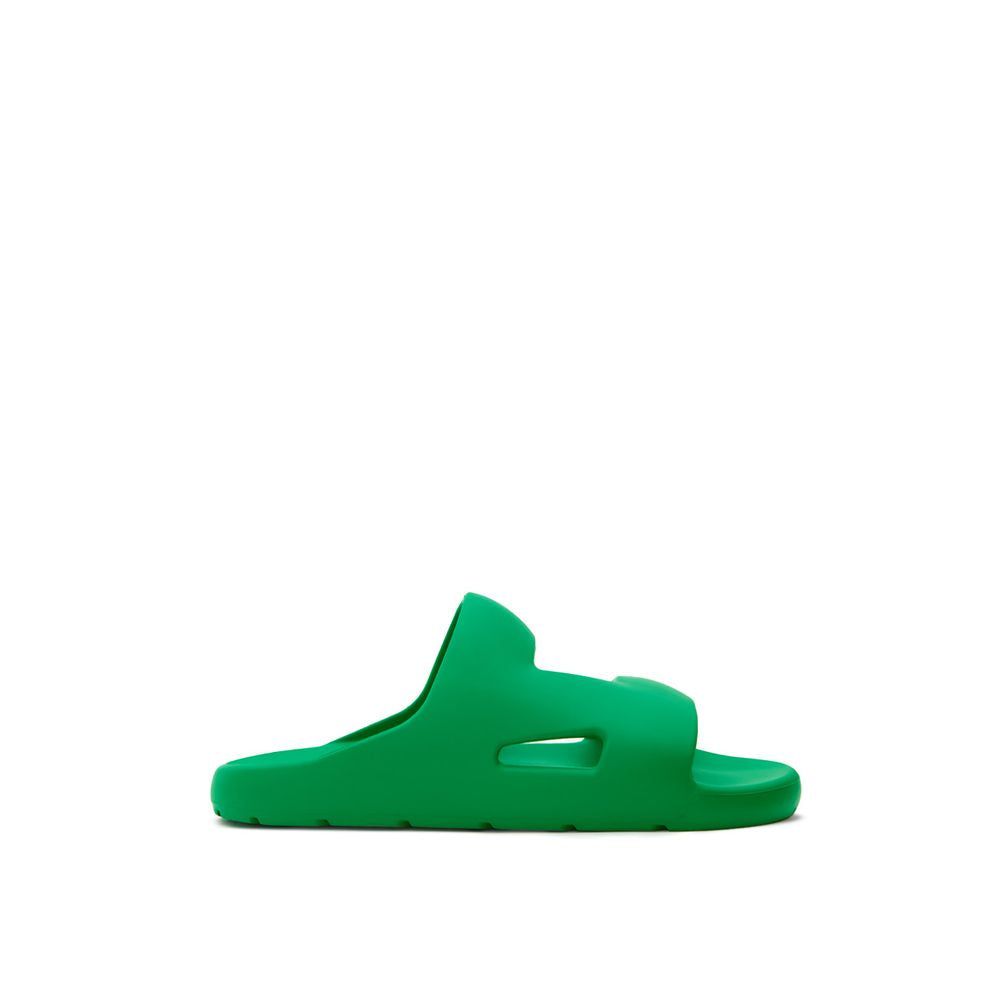 Green Cotton Slippers