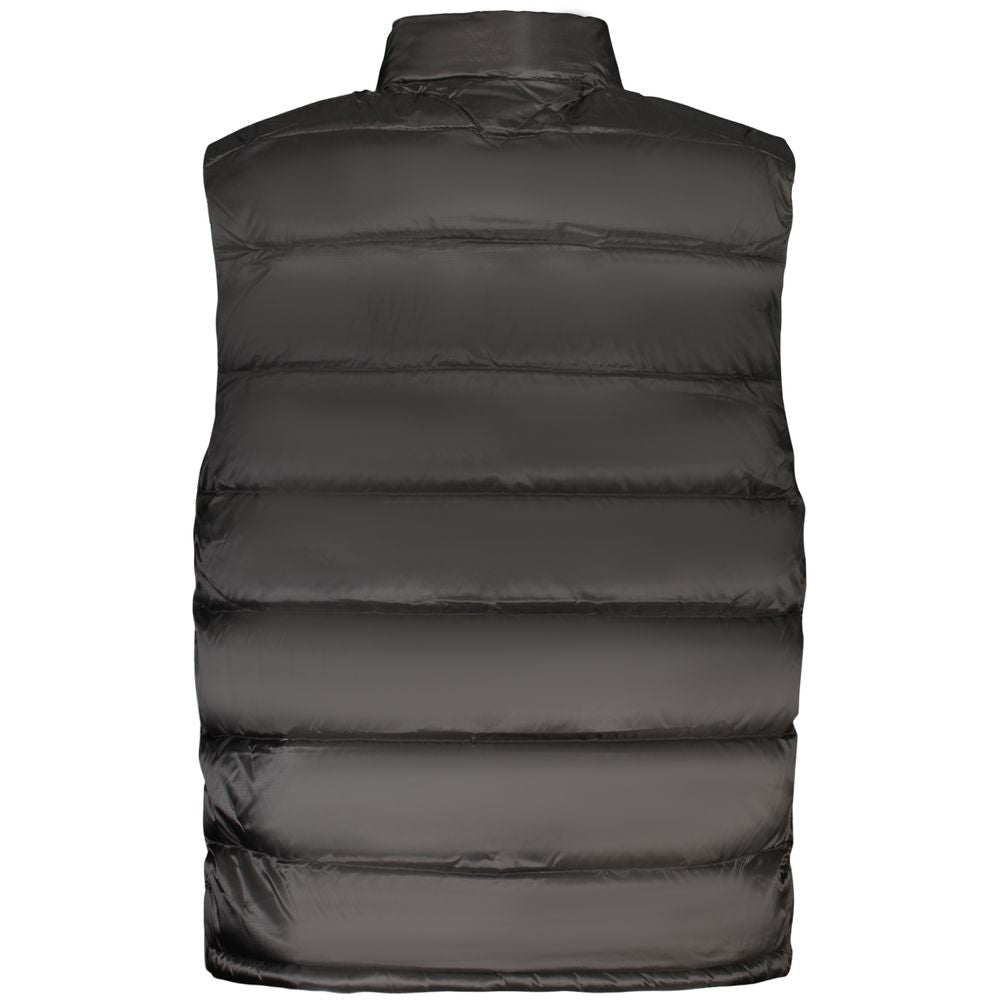 Black Nylon Men Jacket