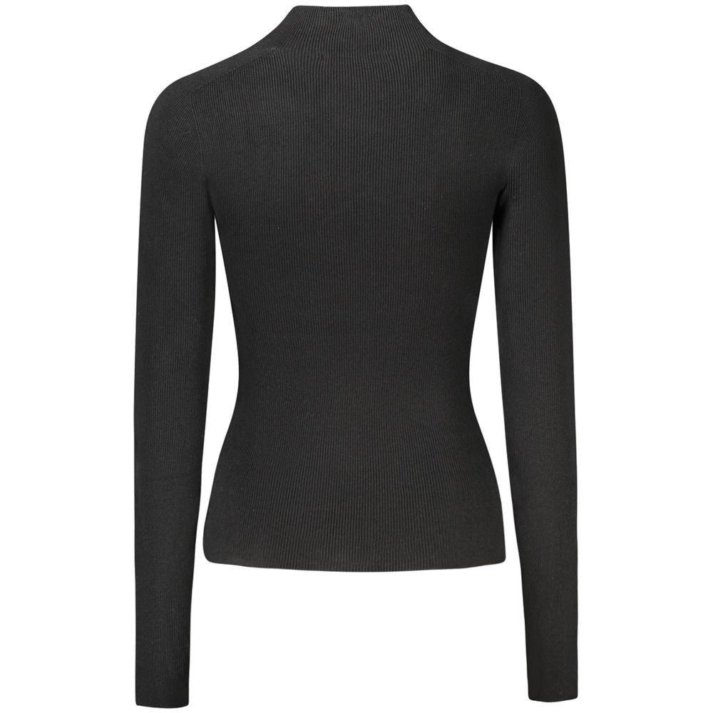 Black Wool Women Sweater