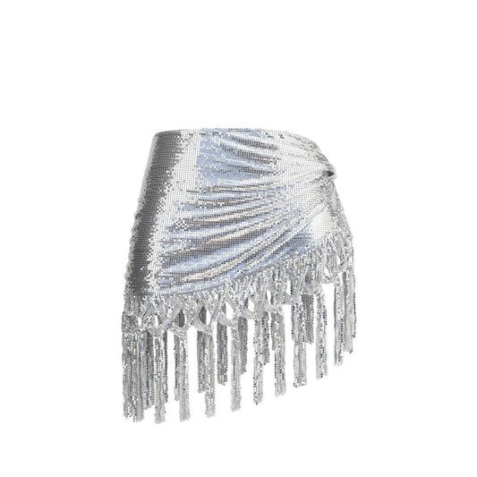 Silver Aluminum Regular Belt